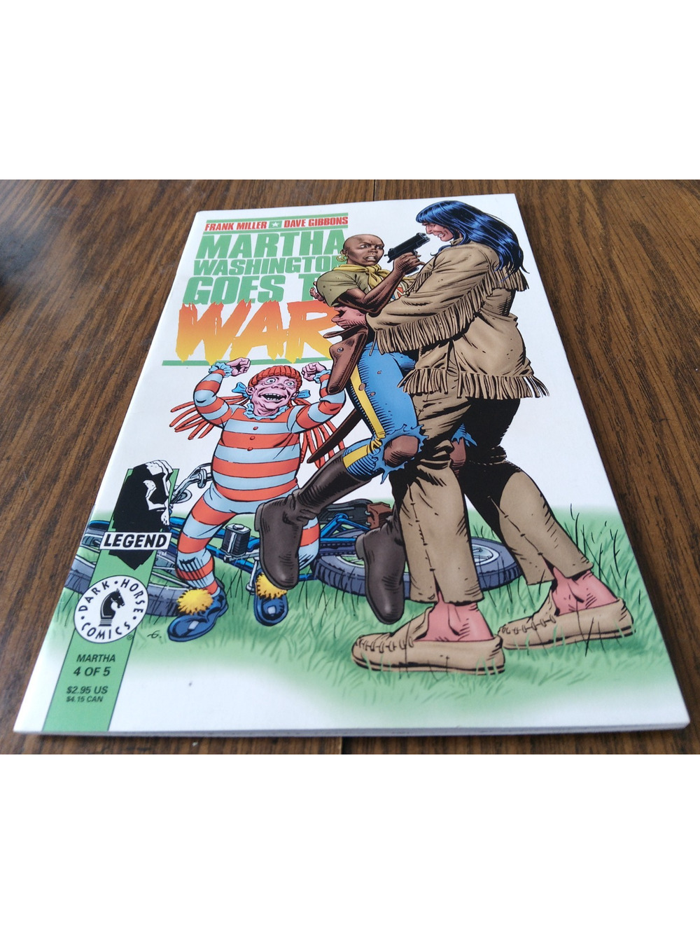 Martha Washington Goes To War #4 August 1994 Dark Horse Comics
